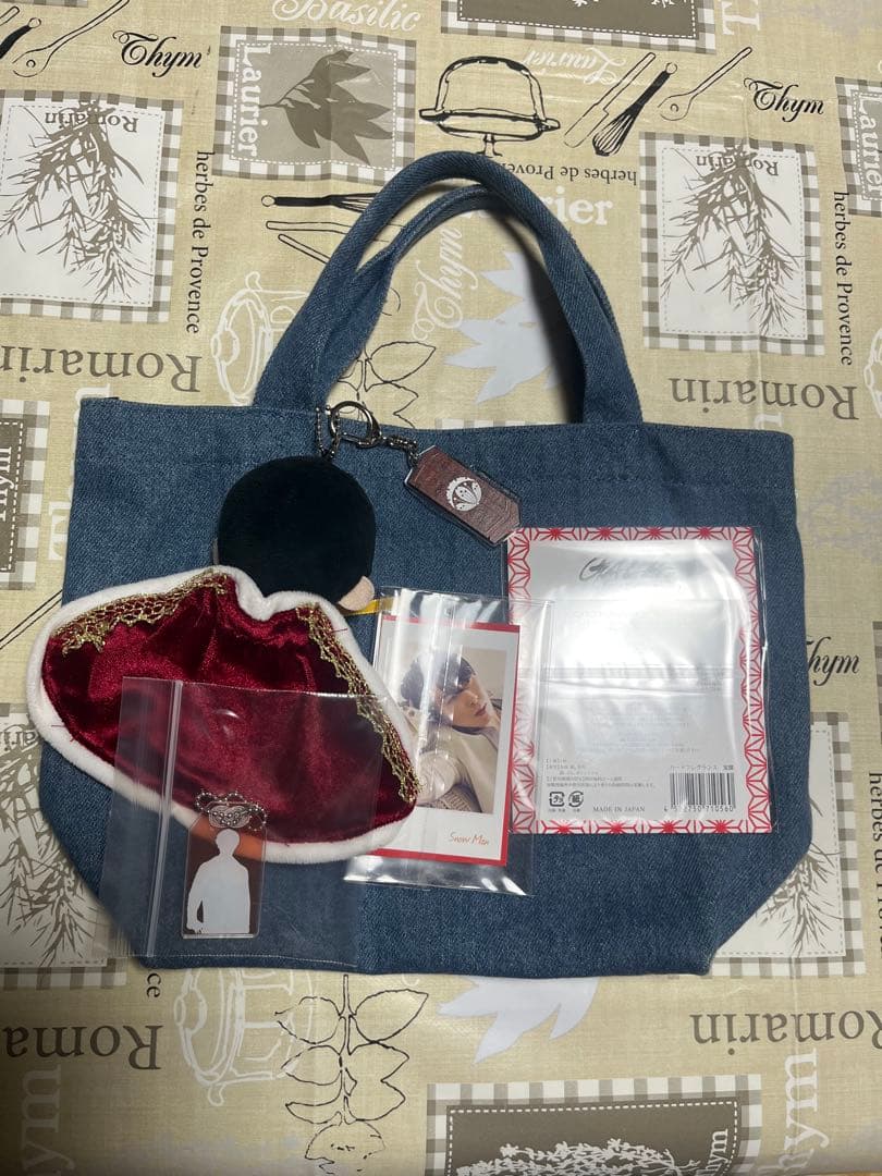 Man宮舘涼太 GARAデニムバッグとグッズセット　お値下げしました！！