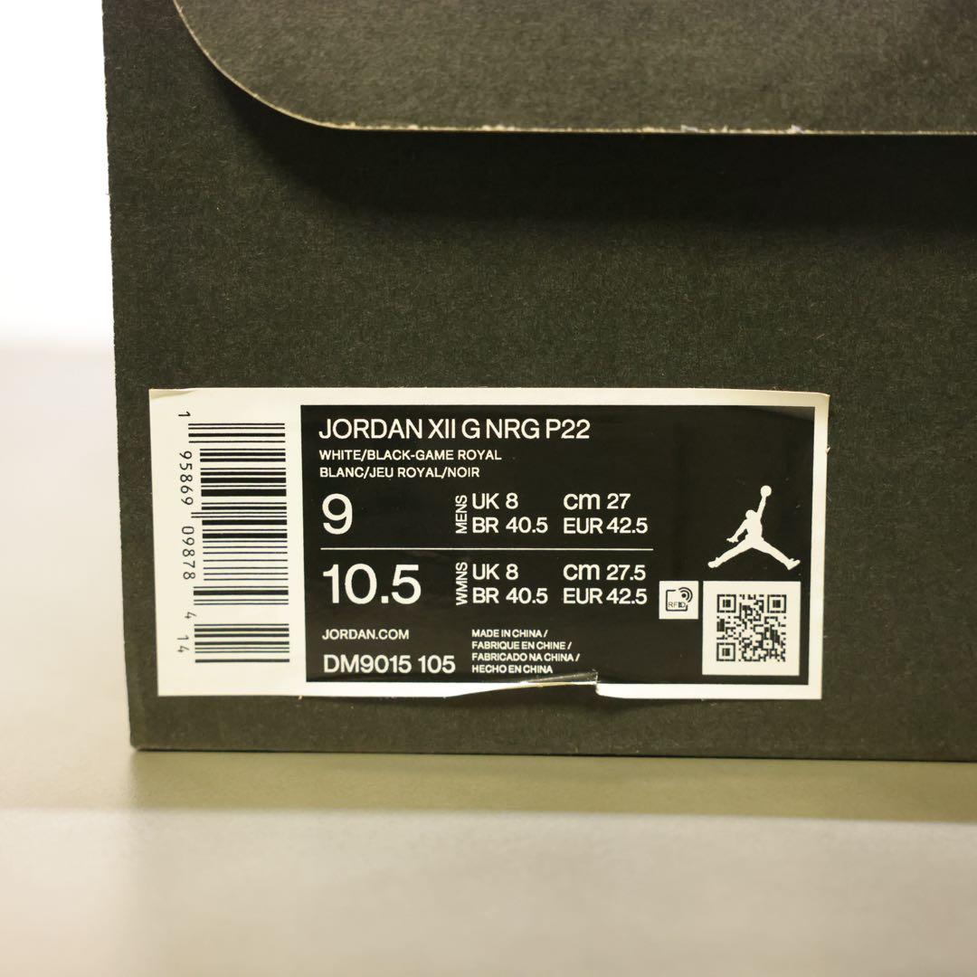 Air Jordan12 Golf 27センチUS9新品未使用ジョーダン12