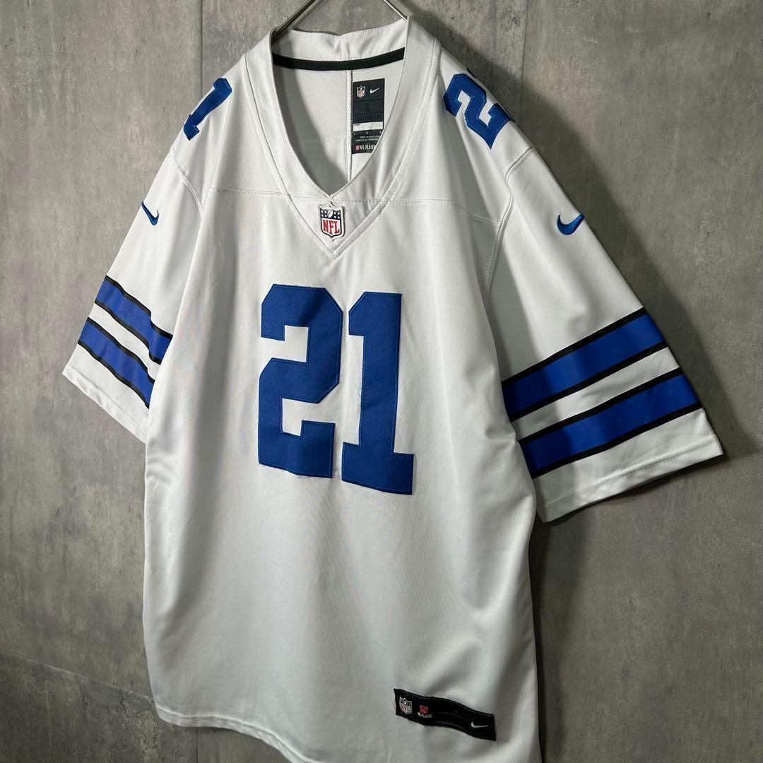 NIKE NFL コルツ エゼキエル エリオット ゲームシャツ