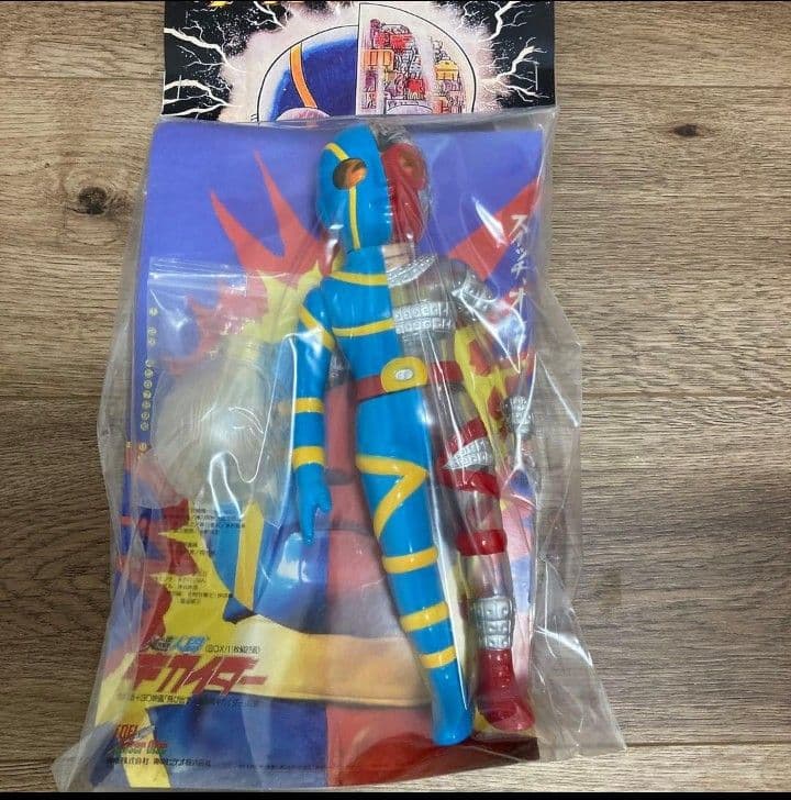 ピンクのやぎさん専用　3体　シルバ未塗装　　仮面ライダー　人造人間キカイダー透明