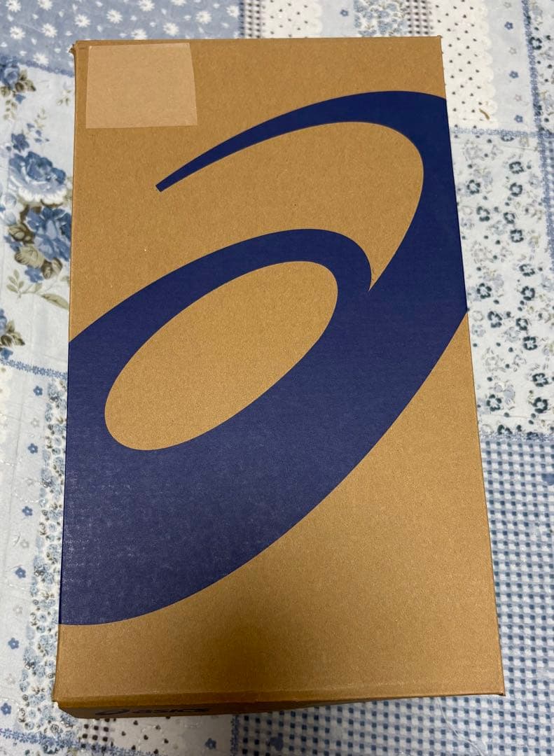 ASICS テニスシューズ ホワイト/オレンジ