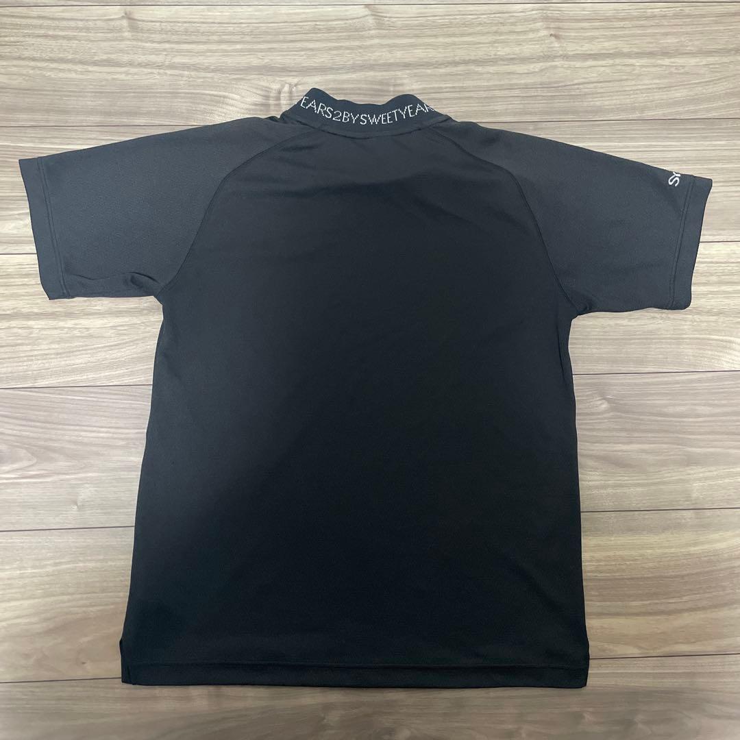 SY32 bySWEETYEARS モックネックシャツ ゴルフウェア Mサイズ