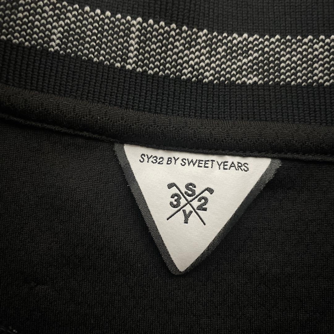 SY32 bySWEETYEARS モックネックシャツ ゴルフウェア Mサイズ