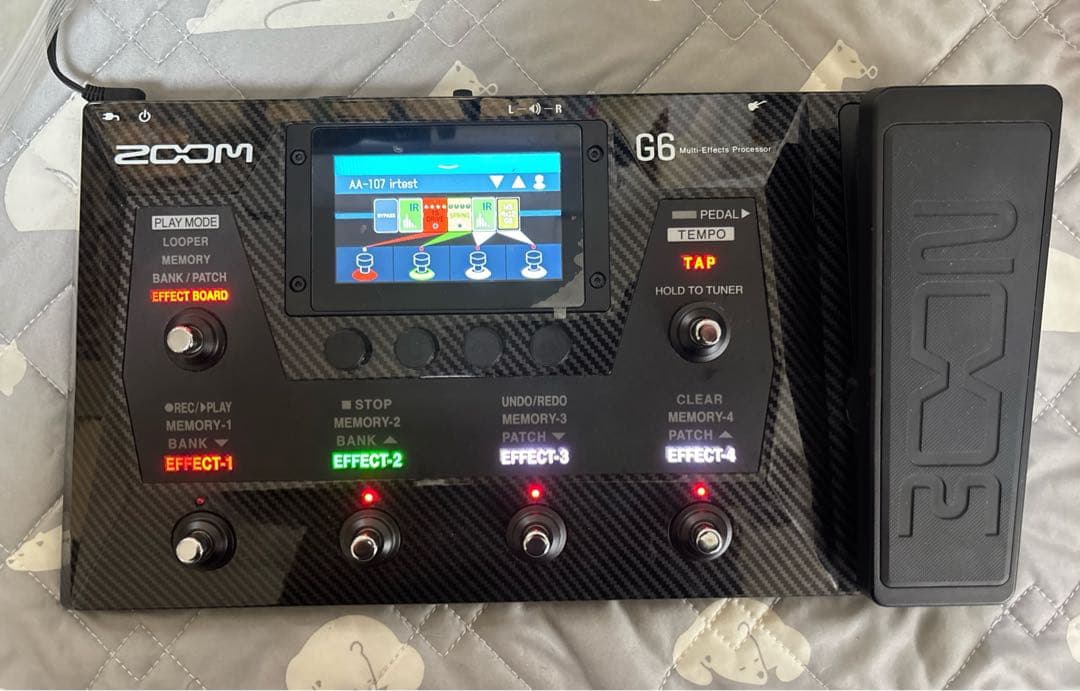 【美品・付属品完備】 ZOOM G6 マルチエフェクター