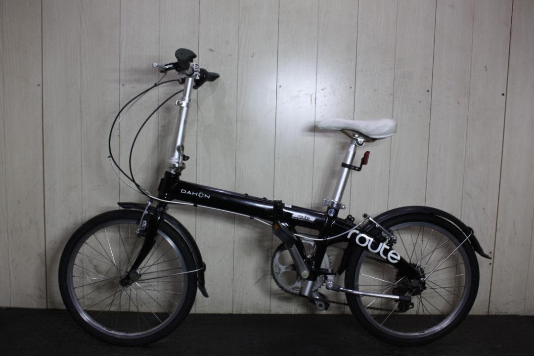 DAHONダホン ROUTE 20インチ アルミ シマノ7段 折り畳み自転車 黒