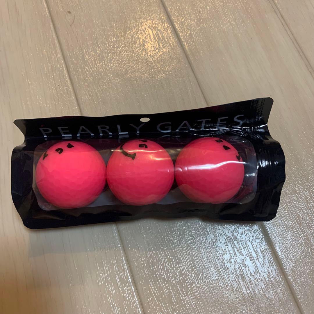 新品■15,290円【パーリーゲイツ 】カラー　ゴルフボール 計18個、タオル他