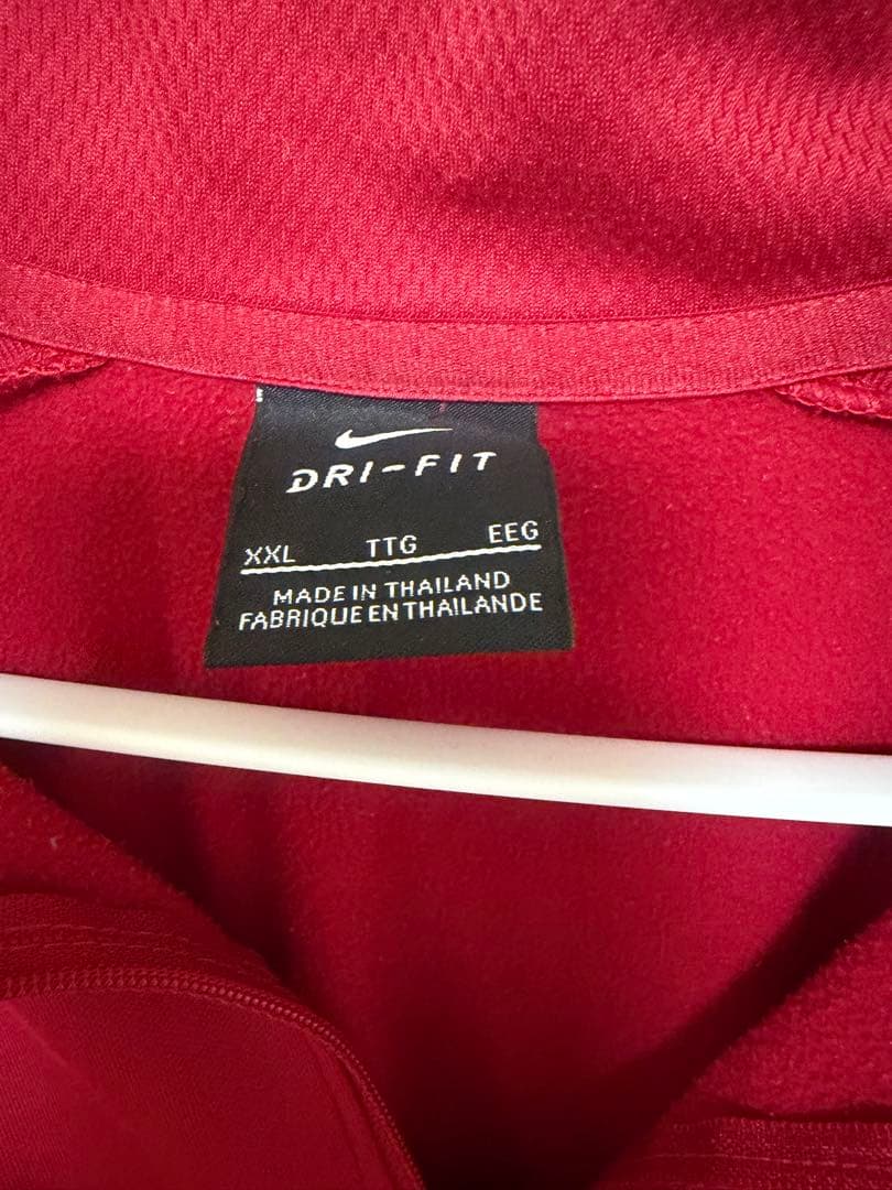 鹿島アントラーズ！Nike Dri-FIT ハーフジップウェア XXL 9