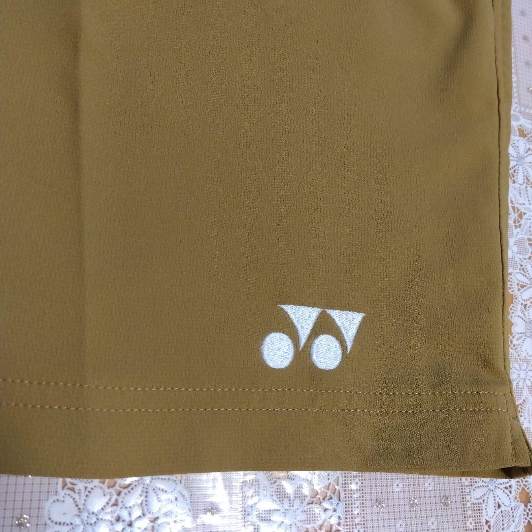 美品✨ ⑩ YONEX ハーフパンツ／ベリークール／ユニ L／キャメルゴールド