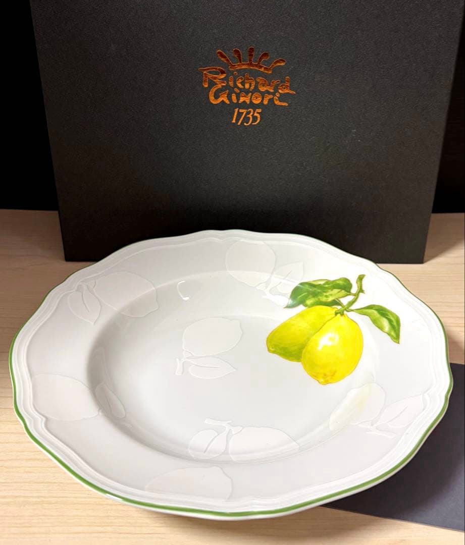 リチャードジノリ　アンティコリモーネ　パスタプレート　※未使用保管品