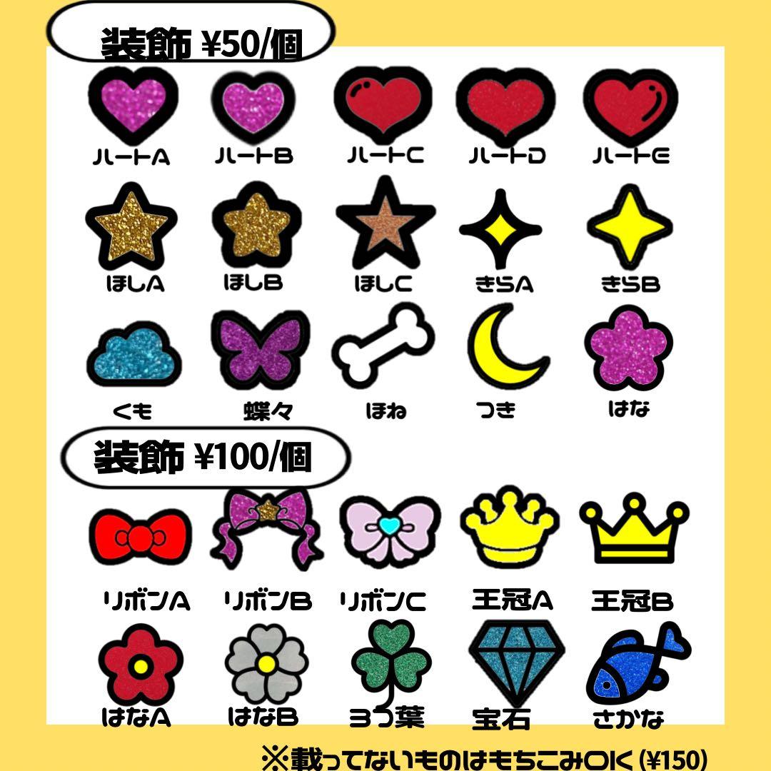 まい文字パネル うちわ文字オーダーページ