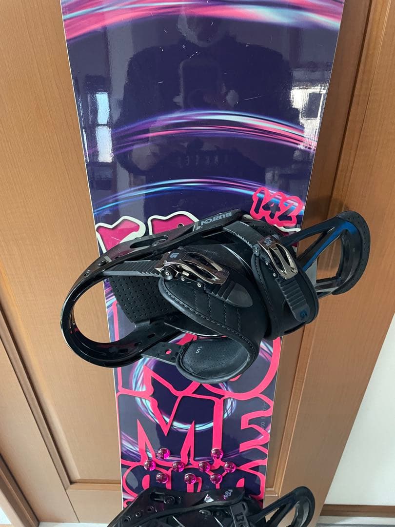 ROME FREE ROCKER 142 バートンフリースタイルS 女性用セット