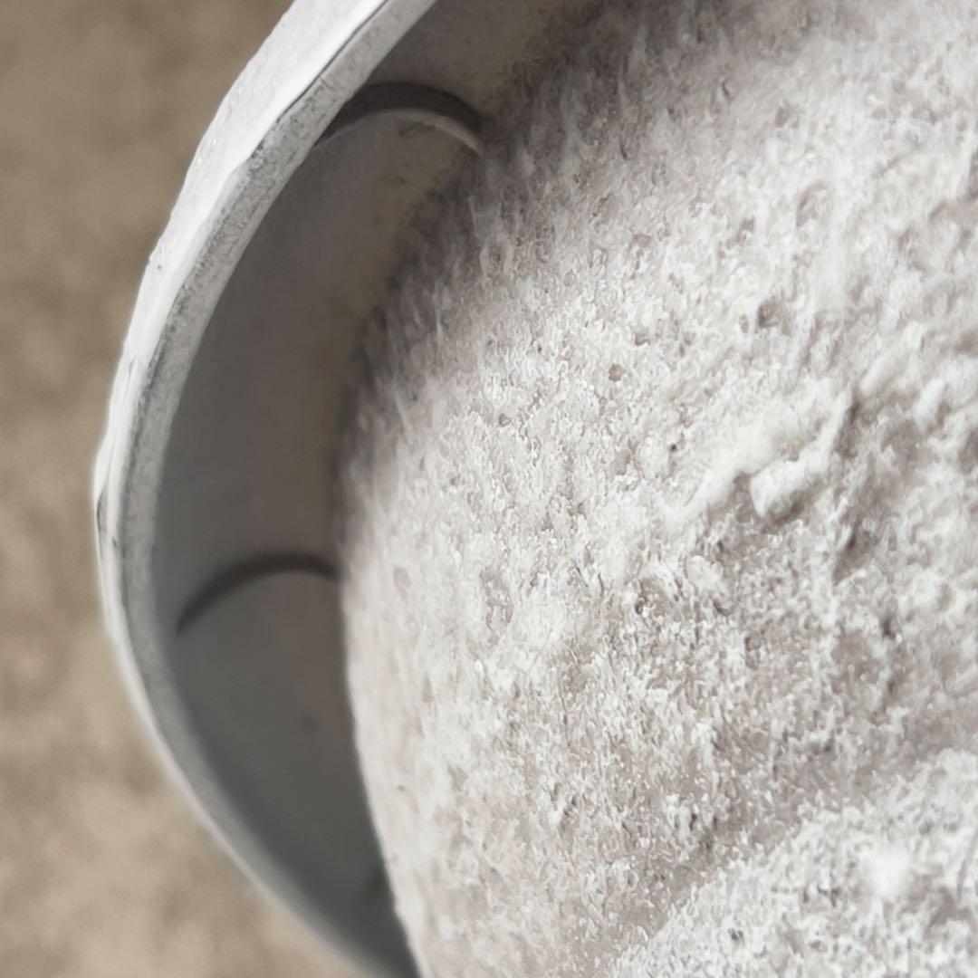 ハイカップ大型アンティーク風仕上げ！プラスチック製！2分割ネジ式