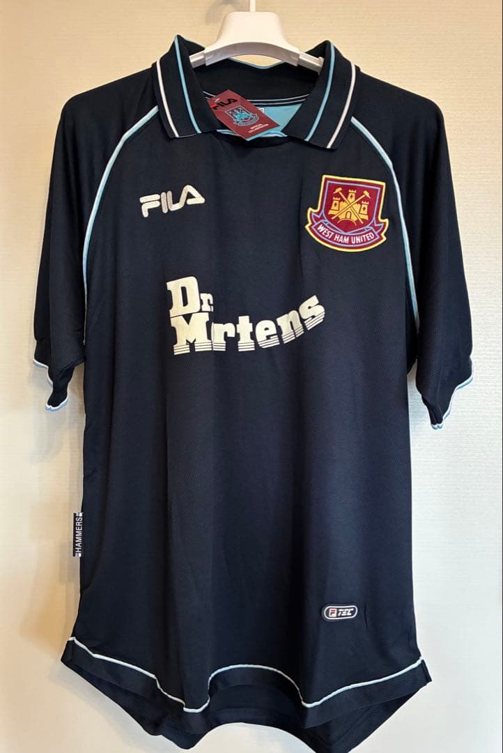 FILA製 ウエストハム・ユナイテッド Away 99-01 ドクターマーチン