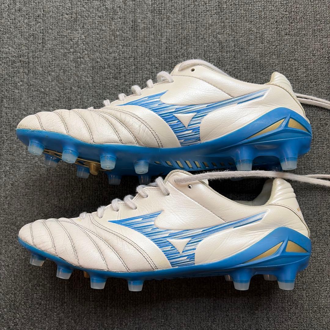 Mizuno Morelia Neo サッカーシューズ ホワイト/ブルー