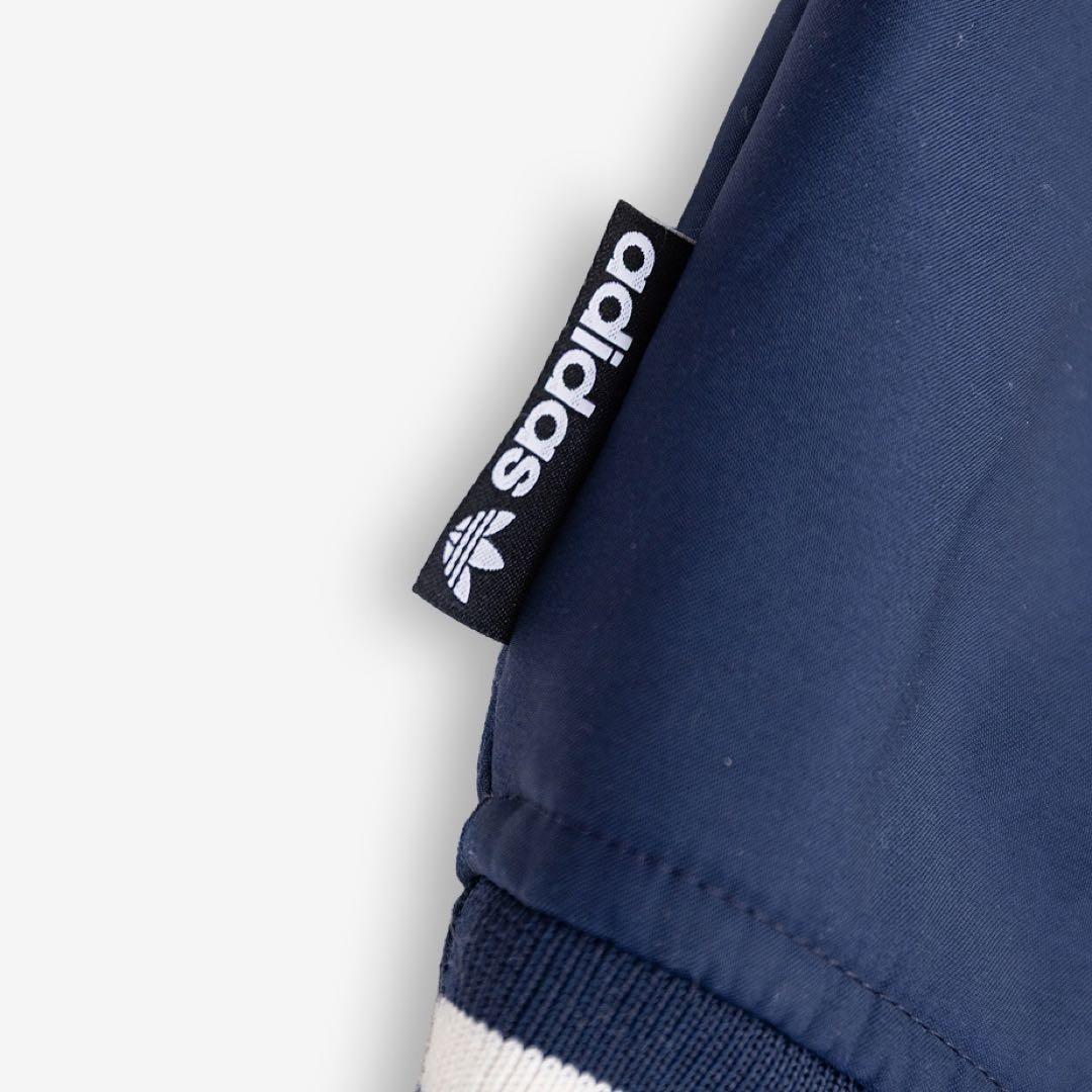 adidas フード付きジャケット スノボーウェア　ネイビー/グレー