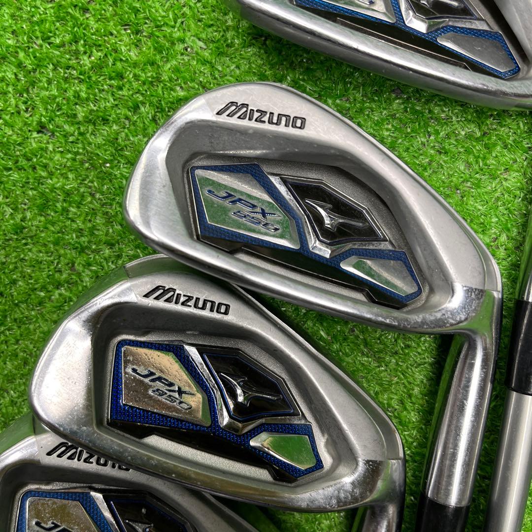寶TIS-512 MIZUNO JPX850 #6-9 アイアンセット 55R