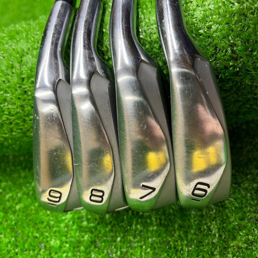 寶TIS-512 MIZUNO JPX850 #6-9 アイアンセット 55R