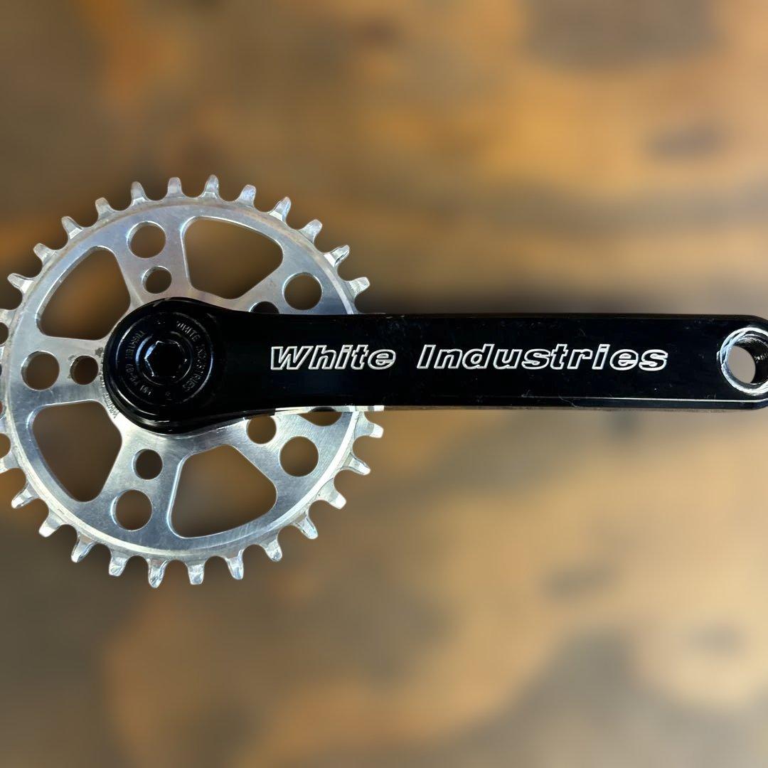 美品！WHITE INDUSTRIESクランクSET BLUELUG SURLY