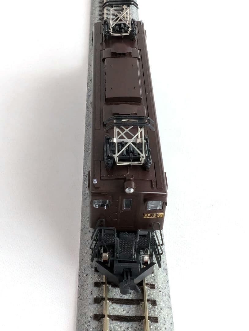 KATO　EF15　重連の旅運転記念　新宿駅入場券付き　3008