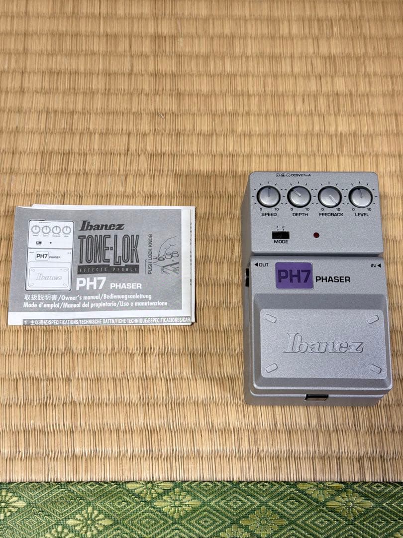 Ibanez TONE-LOK PH7 Phaser ギターエフェクター
