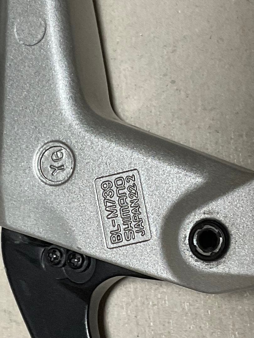 シマノ DEORE XT BL-M739 ブレーキレバー前後セット