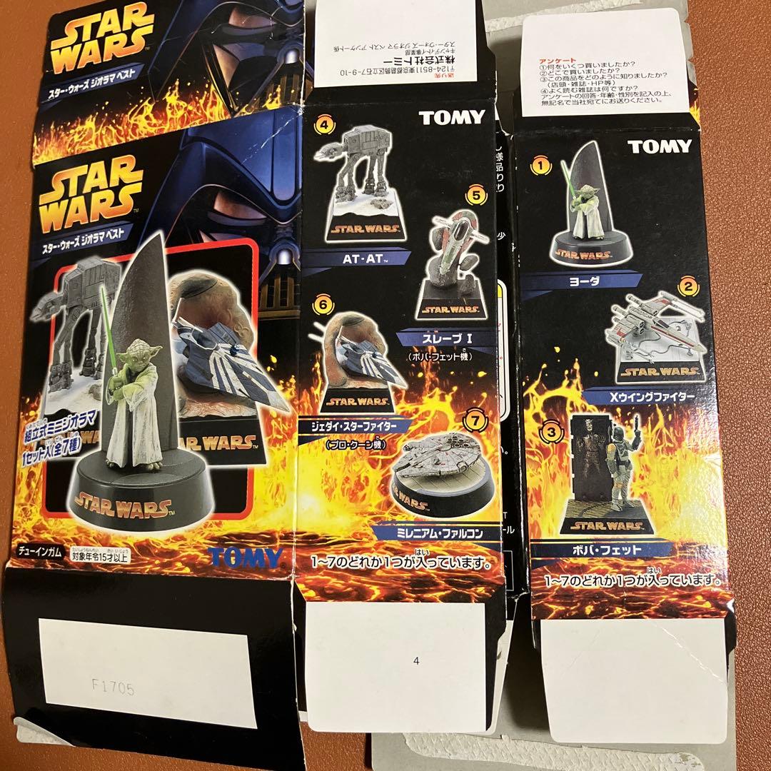 トミー　スターウォーズ　ジオラマ　ベスト　6種セット