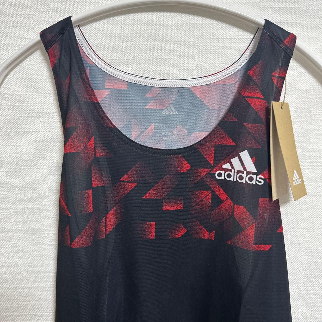 【未使用】adidas シングレット　アディゼロ　ビッグサイズ　O