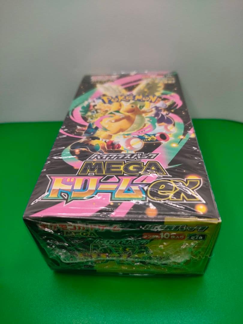 ポケモンカード MEGAドリームEX BOX シュリンク付き　未開封
