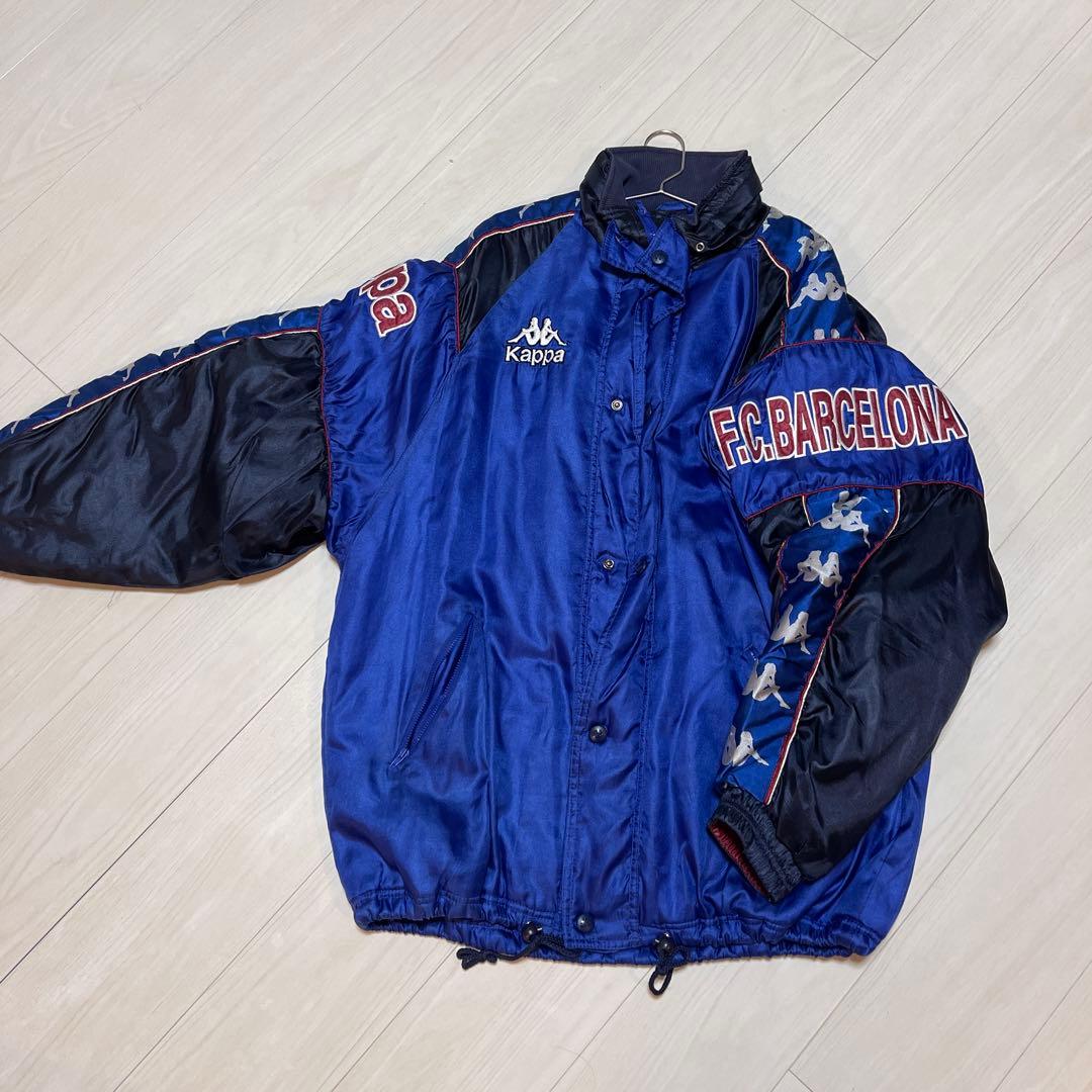 激レア kappa Barcelona ウィンドブレーカー ルイスエンリケ着用