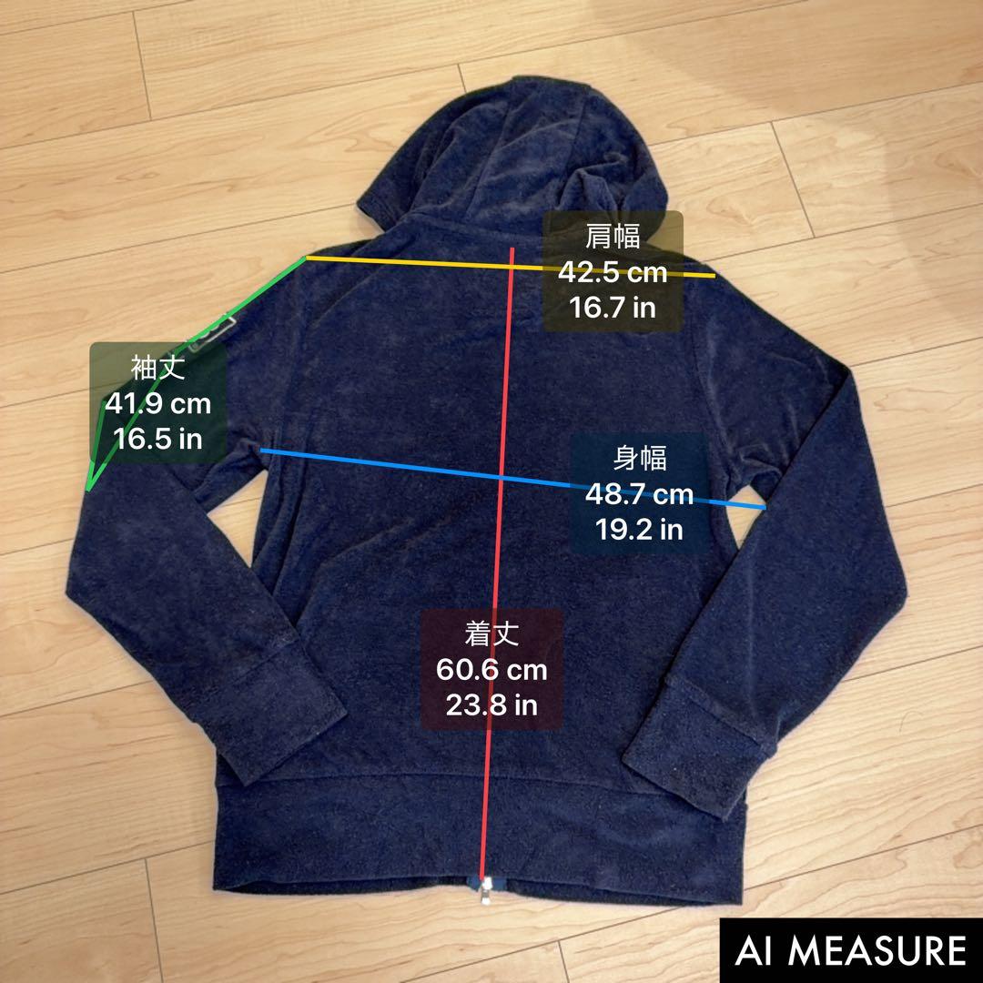 【定価¥28,600】muta MARINE ムータマリン パイル地 パーカー