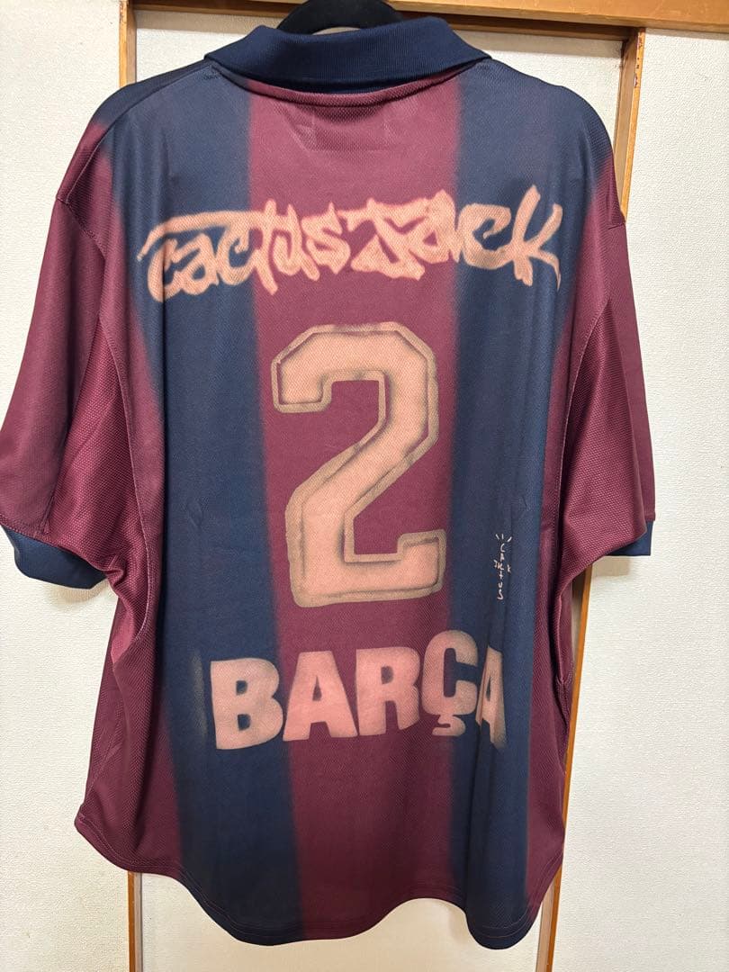 Barcelona × Cactus Jack トラヴィスNikeユニフォーム