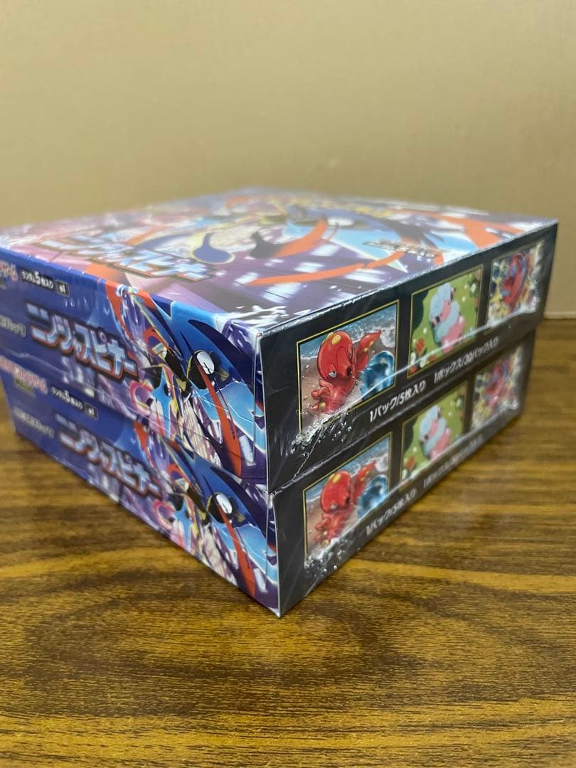 ポケモンカードゲーム ニンジャスピナー シュリンク付き2box