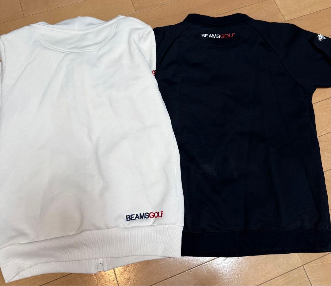 BEAMS GOLF フード付きジャケットと半袖シャツセット