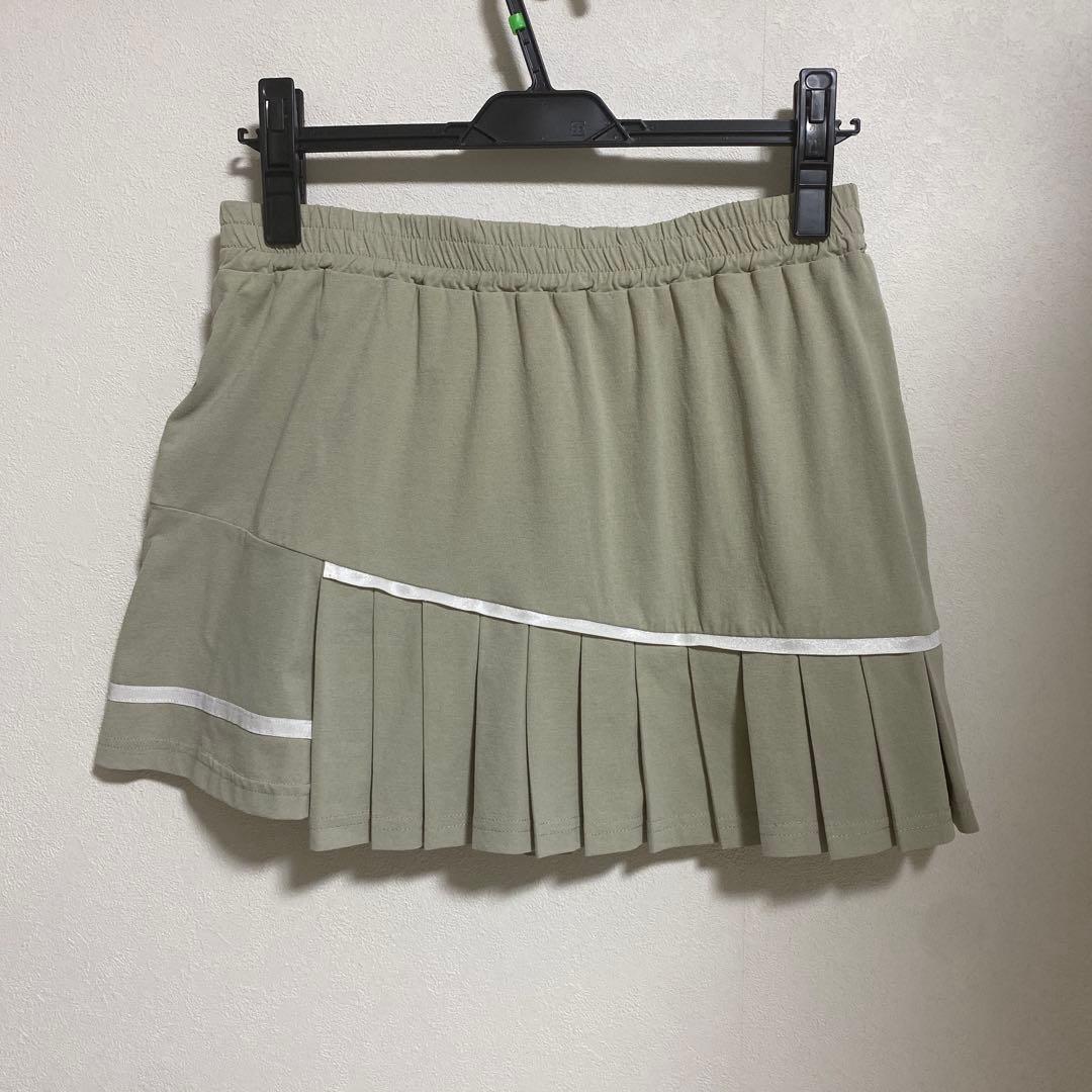 Admiral カーキ プリーツスカート