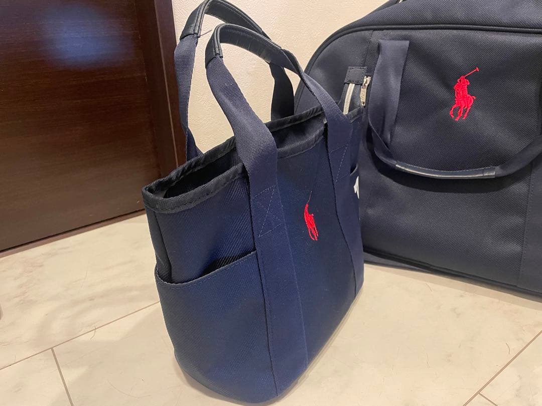 【美品】POLO RALPH LAUREN ボストンバッグ＋トートバッグ