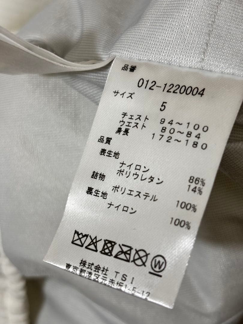 new balance ゴルフジャケット ホワイト　XLサイズ