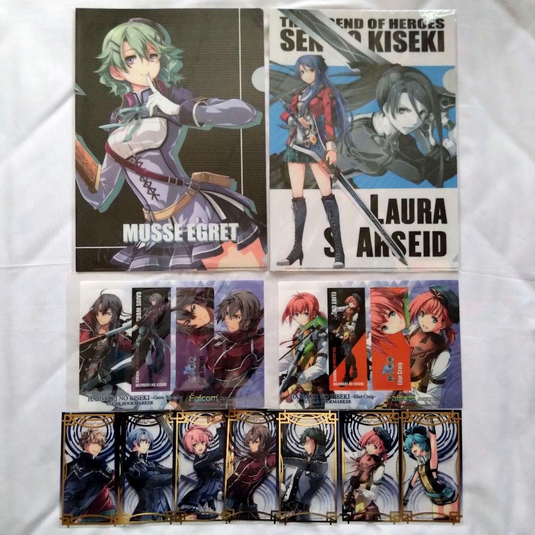 軌跡シリーズ 閃の軌跡 創の軌跡 額装・アクスタ・缶バッジ・カード 37点セット