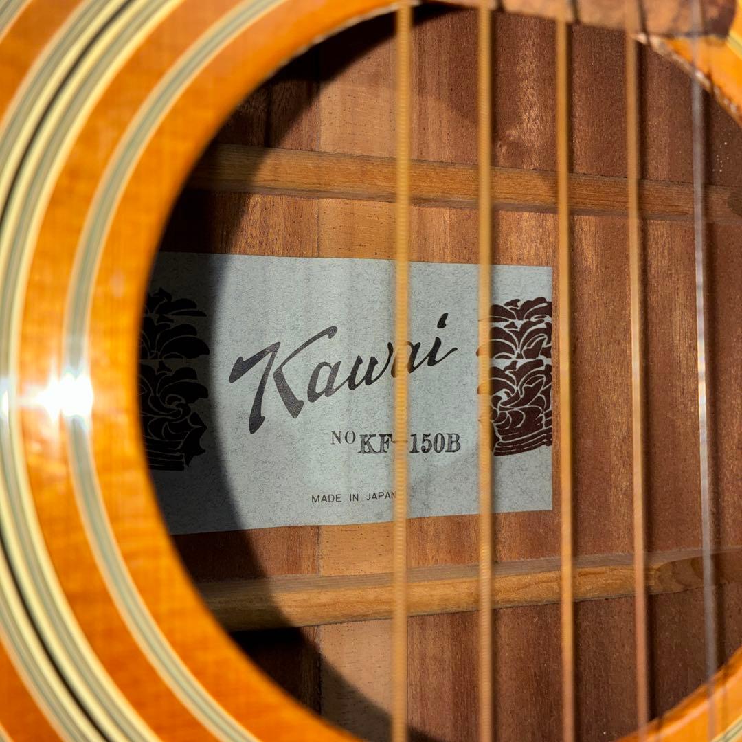 激レア　KAWAI 河合楽器　アコースティックギター 薄型フォークタイプ