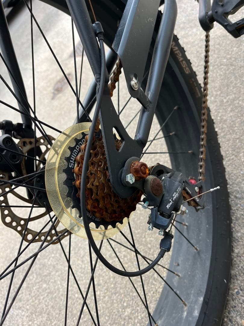 【引き取り限定】TXED ファットバイク ビーチクルーザー BMX 自転車