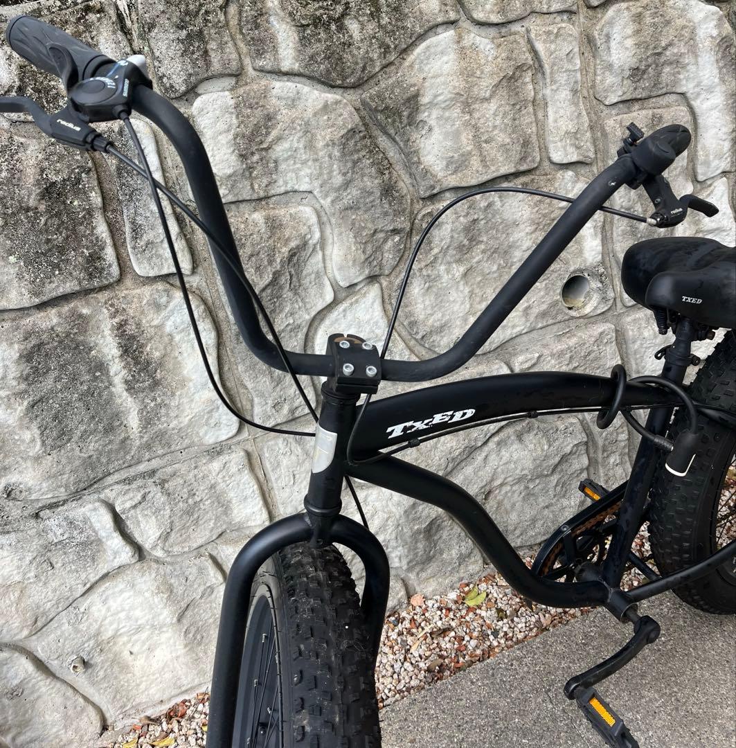【引き取り限定】TXED ファットバイク ビーチクルーザー BMX 自転車