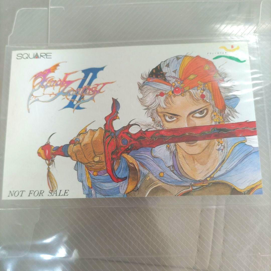 新品未使用♪超レア品Final Fantasy IIキャラクター透明ケース