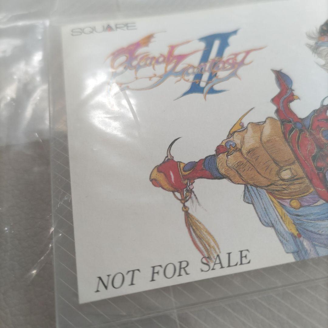新品未使用♪超レア品Final Fantasy IIキャラクター透明ケース