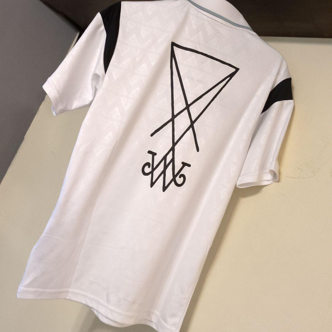 美品 adidas x welcome skateboards ゲームシャツ