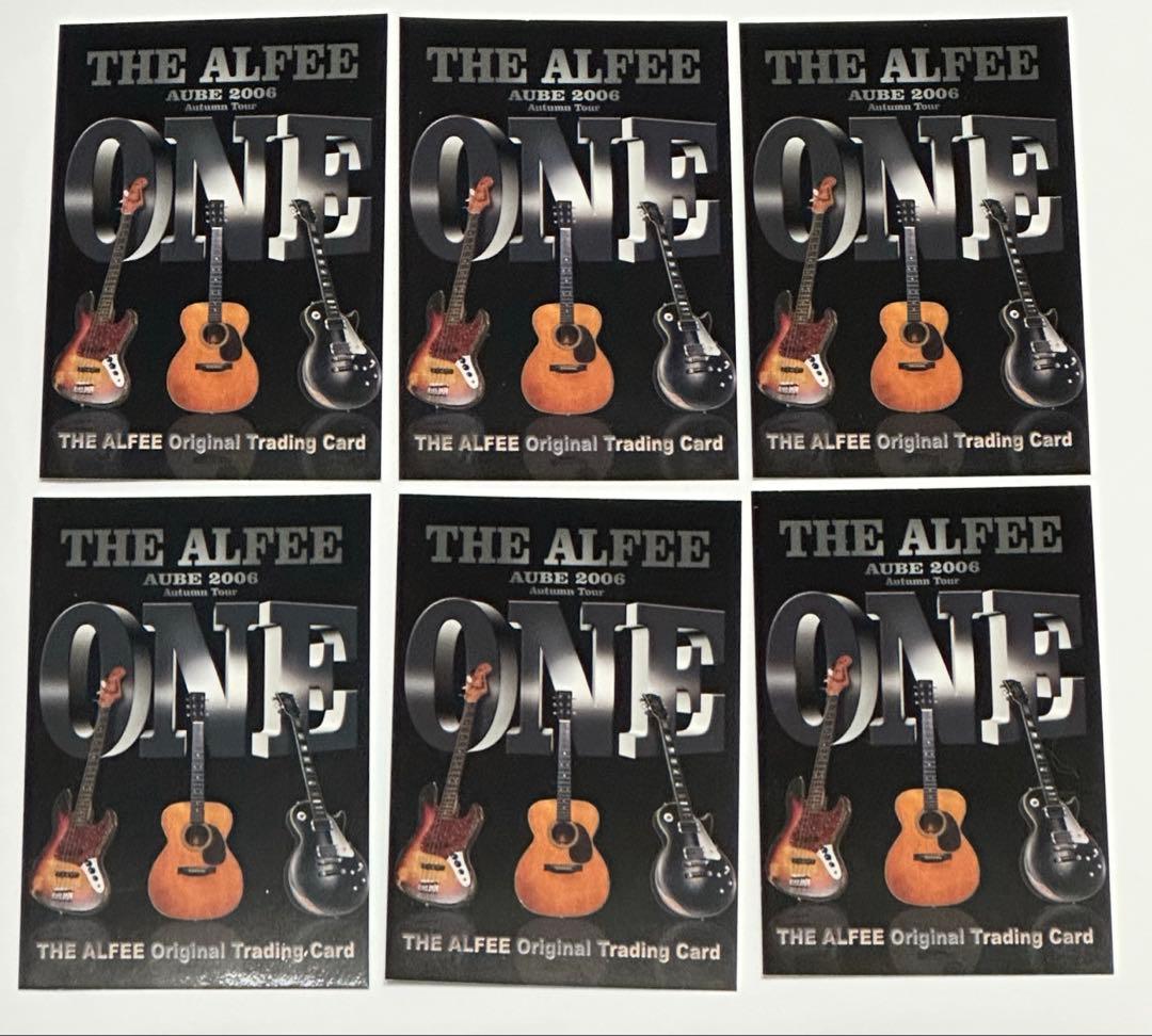 【貴重品】 THE ALFEE 2006 春秋 高見沢 さん トレカ 18枚