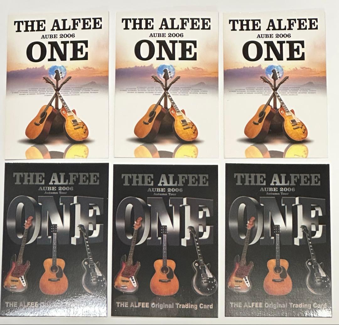 【貴重品】 THE ALFEE 2006 春秋 高見沢 さん トレカ 18枚