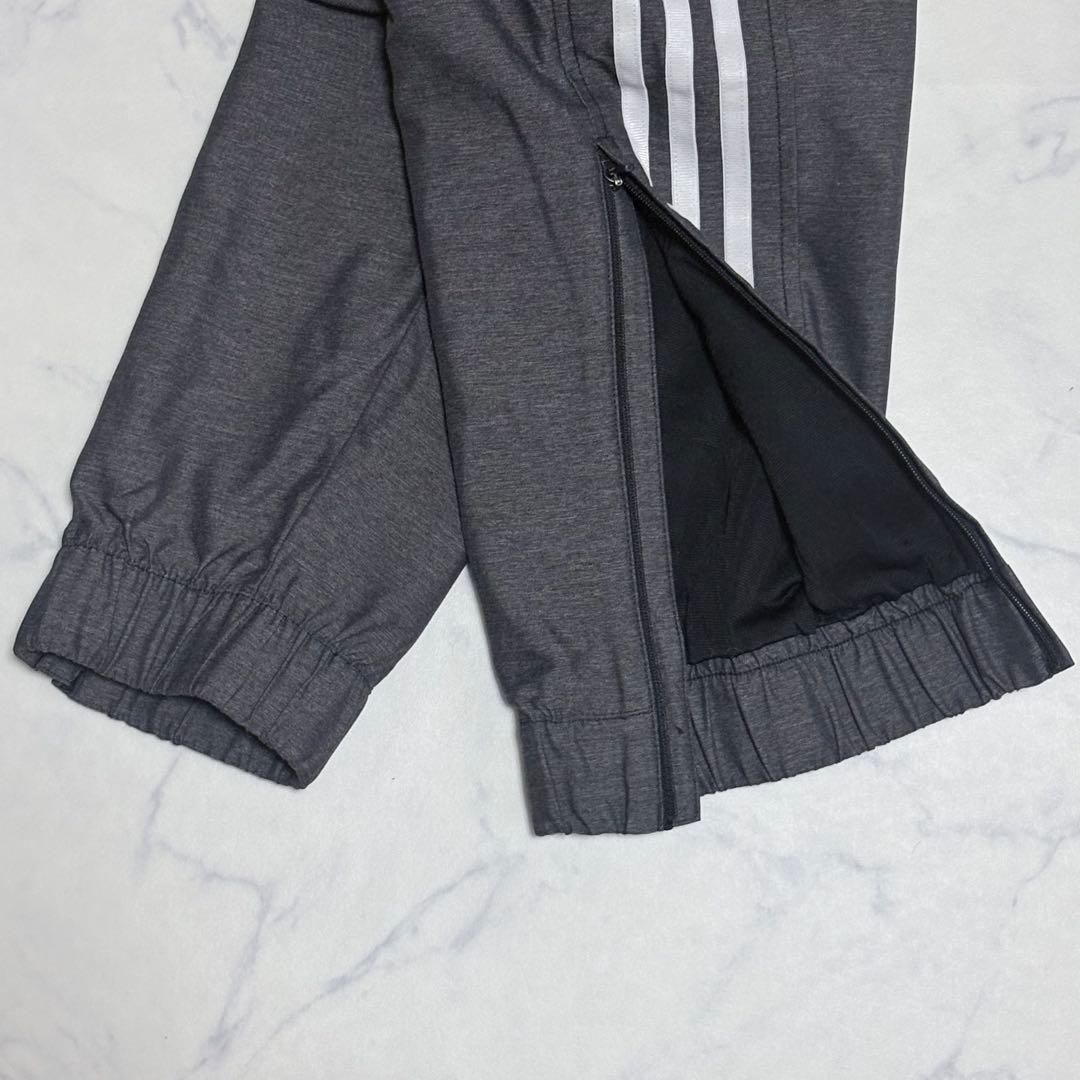 adidas アディダス ウインドブレーカー 上下セット グレー Mサイズ