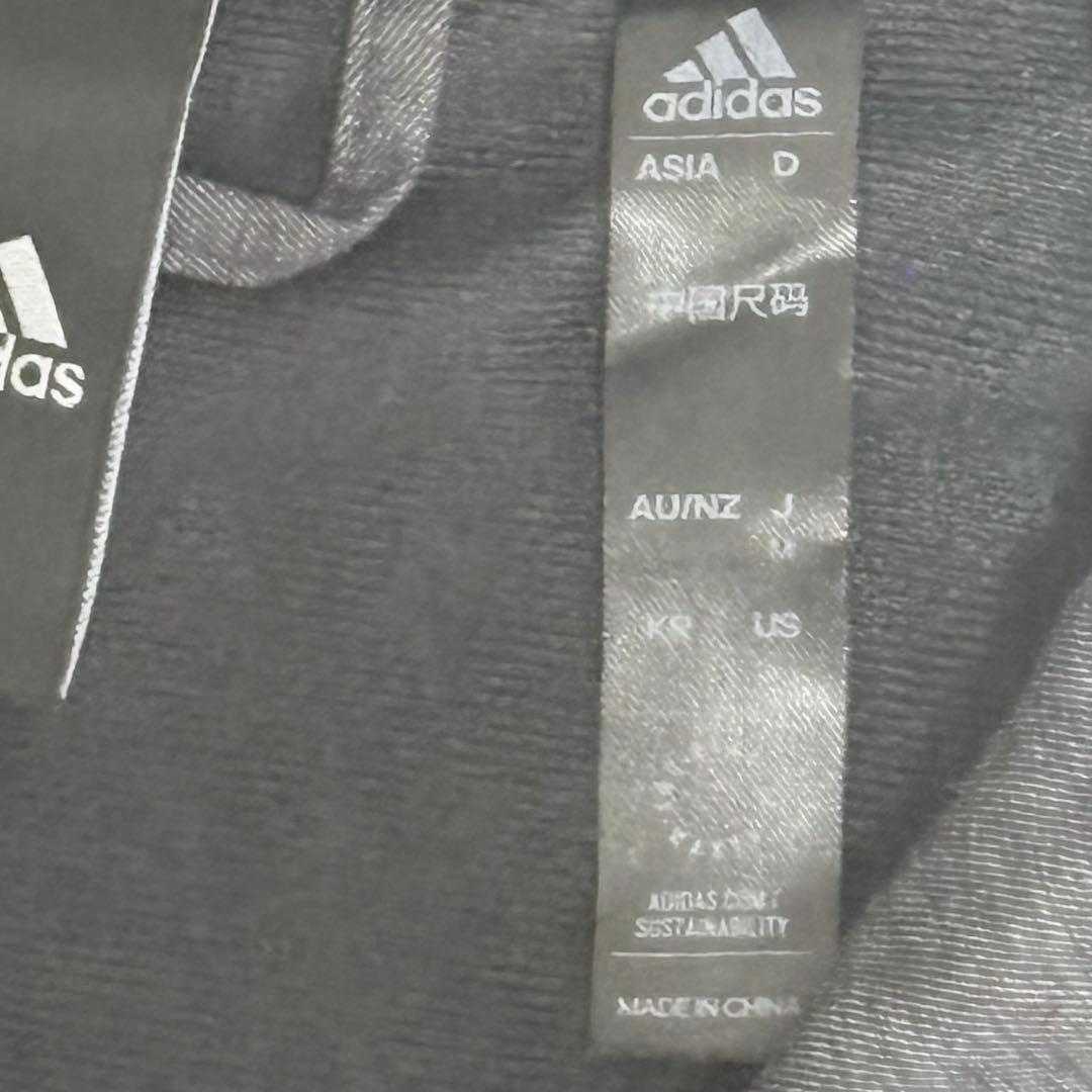 adidas アディダス ウインドブレーカー 上下セット グレー Mサイズ