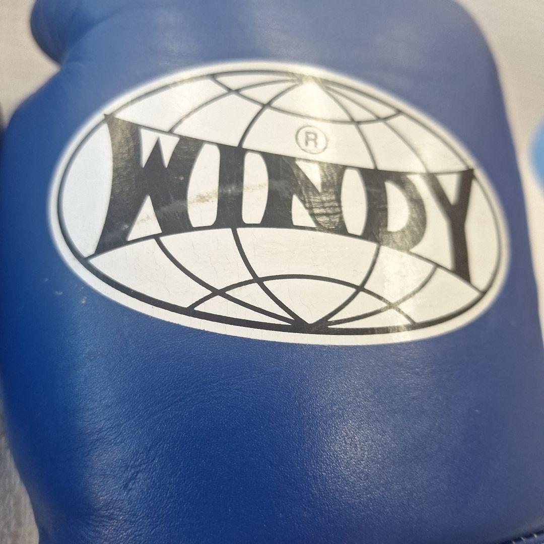 WINDY ボクシンググローブ 8 oz 青 中古・美品