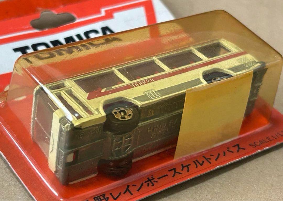 トミカ 日野 レインボースケルトンバス 阪急バス