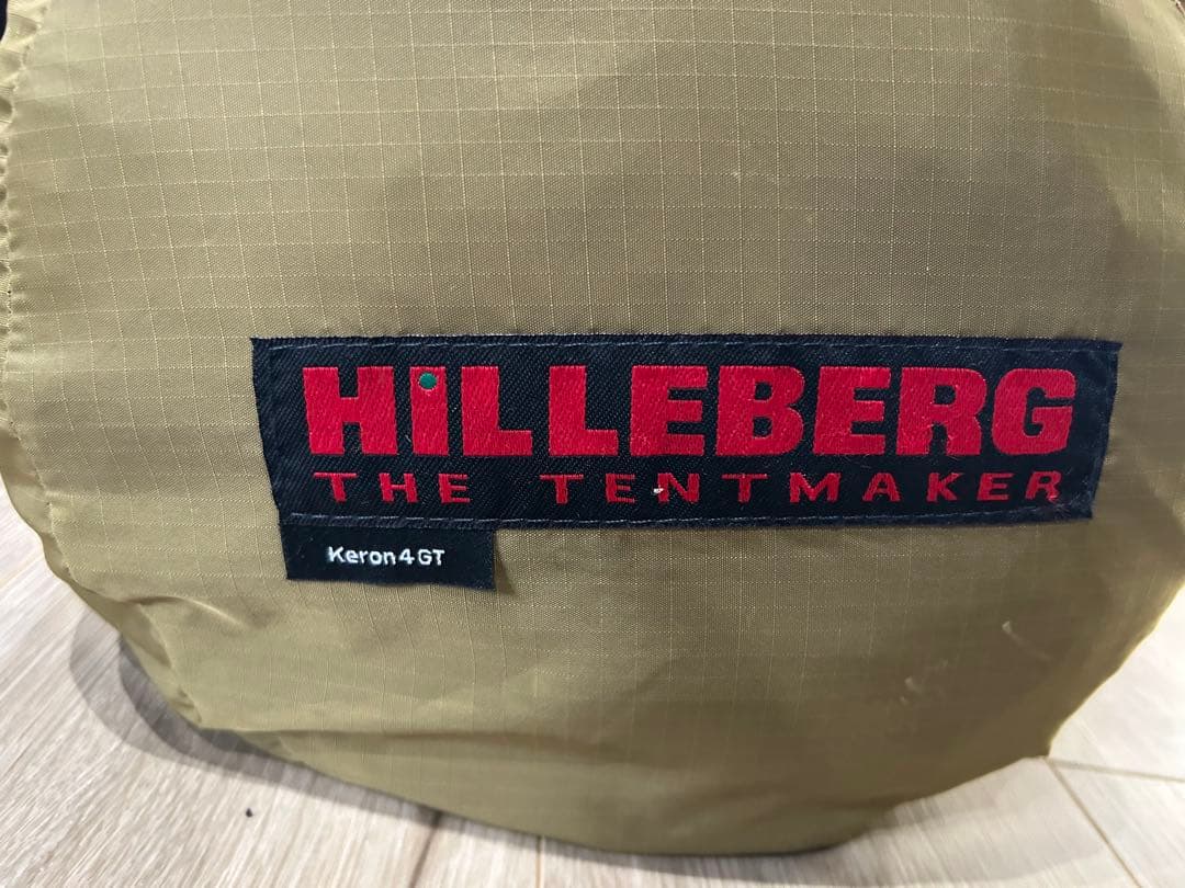 ヒルバーグ　ケロン4gt テント フットプリント付き　Hilleberg